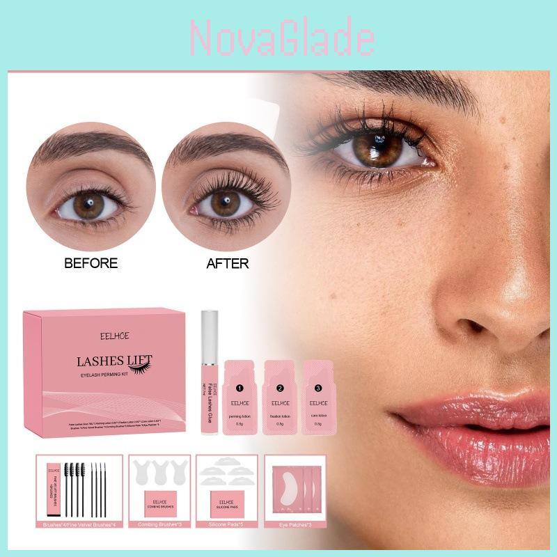 Eelhoe Natural Elegant Eyelash Curling Set For Beautiful Long Thick And Curled Lashes