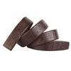 Belt for Men's Genuine Leather Crocodile Leather Pattern Automatic Buckle Belt for Men's Cowhide Straps Casual Business