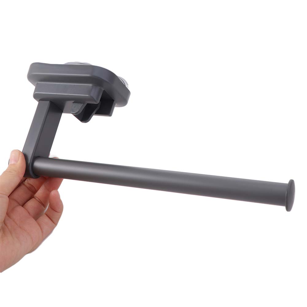 No Punching Suction Cup Tissue Holder Water-proof Anti-slip Cling Film Storage Rack Strong load-bearing Non Perforated