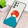 Cat Mount Fuji Japan Landscape Phone Case for Samsung Galaxy Note 10 Pro S26 Ultra S23 S24 FE S25 S21 S22 PLUS Shockproof Cove