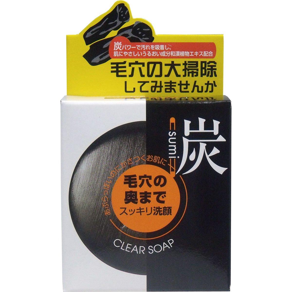 

Yuze Charcoal Transparent Soap 100g x 6 pack