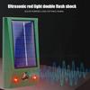 Solar Ultrasonic Pest Repeller Multifunctional Bird Scarer IP66 Waterproof Outdoor Garden Deterrent for Rat Dog Fox Squirrel