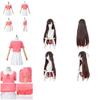 Rent A Girlfriend Ichinose Chizuru/mizuhara Chizuru Cosplay Costume Stylish Short Skirt