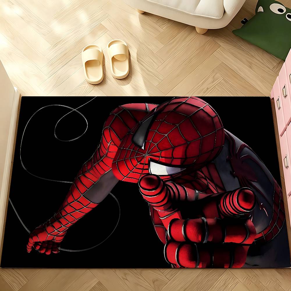Classic S-Spider-Man-S Carpet Bathroom Anti-slip Mat Door Mat Home Decoration Mat Entrance Door Mat Scratch-resistant Door Mat