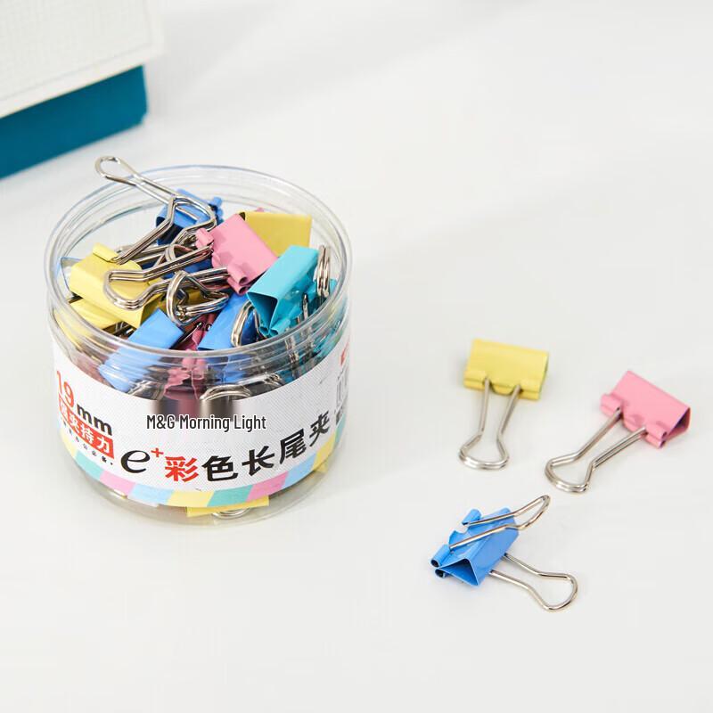M&G Eplus Colored Binder Clips