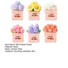 Miniature Potted Flower Mini Resin Artificial Bonsai Dollhouse Accessory Tiny Fairy Garden Ornaments for DIY Crafts