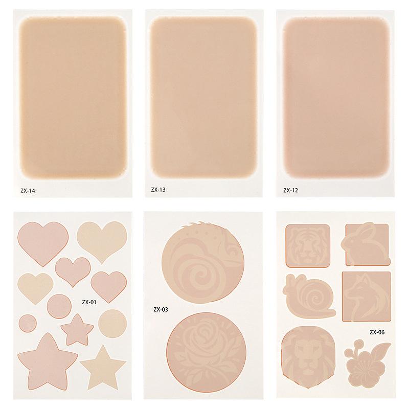 Abdecken Narbe Unsichtbare Tattoo-Aufkleber Wasserdicht Ultradünn Makel Muttermal Körper Arm Temporäre Abdeckbänder Für Jeden Hauttyp