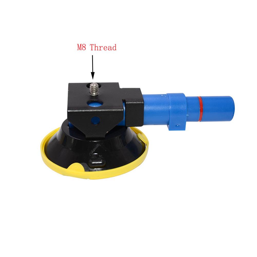 Concave Vacuum Cup Suction Cup Dent Puller Suction Cup 75mm Black Car Repair Heavy Duty Hand Pump M6/M8 Threaded