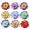 3D Visual Floral Rug Realistic Flower Non-Slip Absorbent Floor Mat Washable Decorative Living Room Rug for Kitchen Bedroom Bathroom
