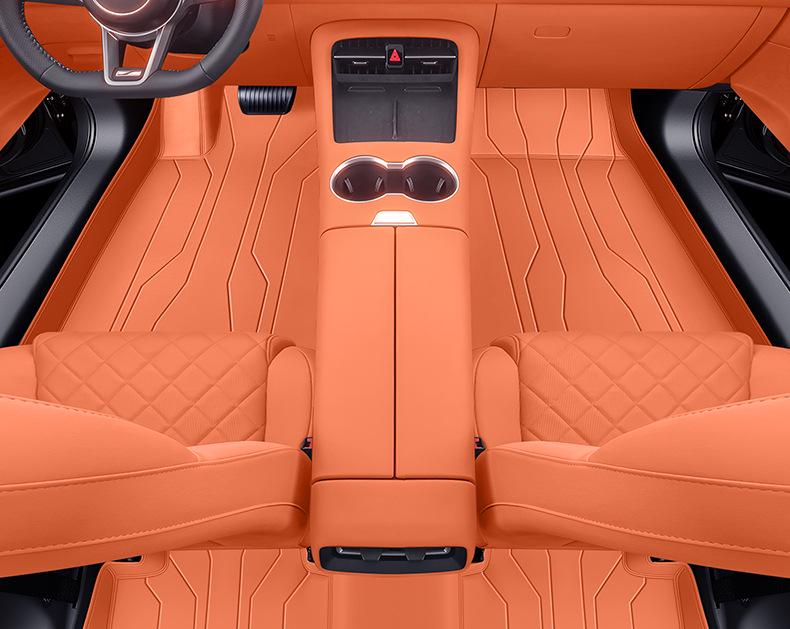 Blue Electric E5 PLUS Full Coverage Foot & Trunk Mats for 26 Models - Car Modification Accessories.