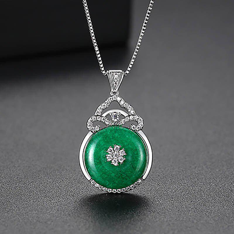 

Bella Box, хит продаж, великолепная зеленая форма, персонализированная цепочка на ключицы, простое ожерелье с кристаллами для женщин, свадебные украшения, оптовая продажа белый/зелёный