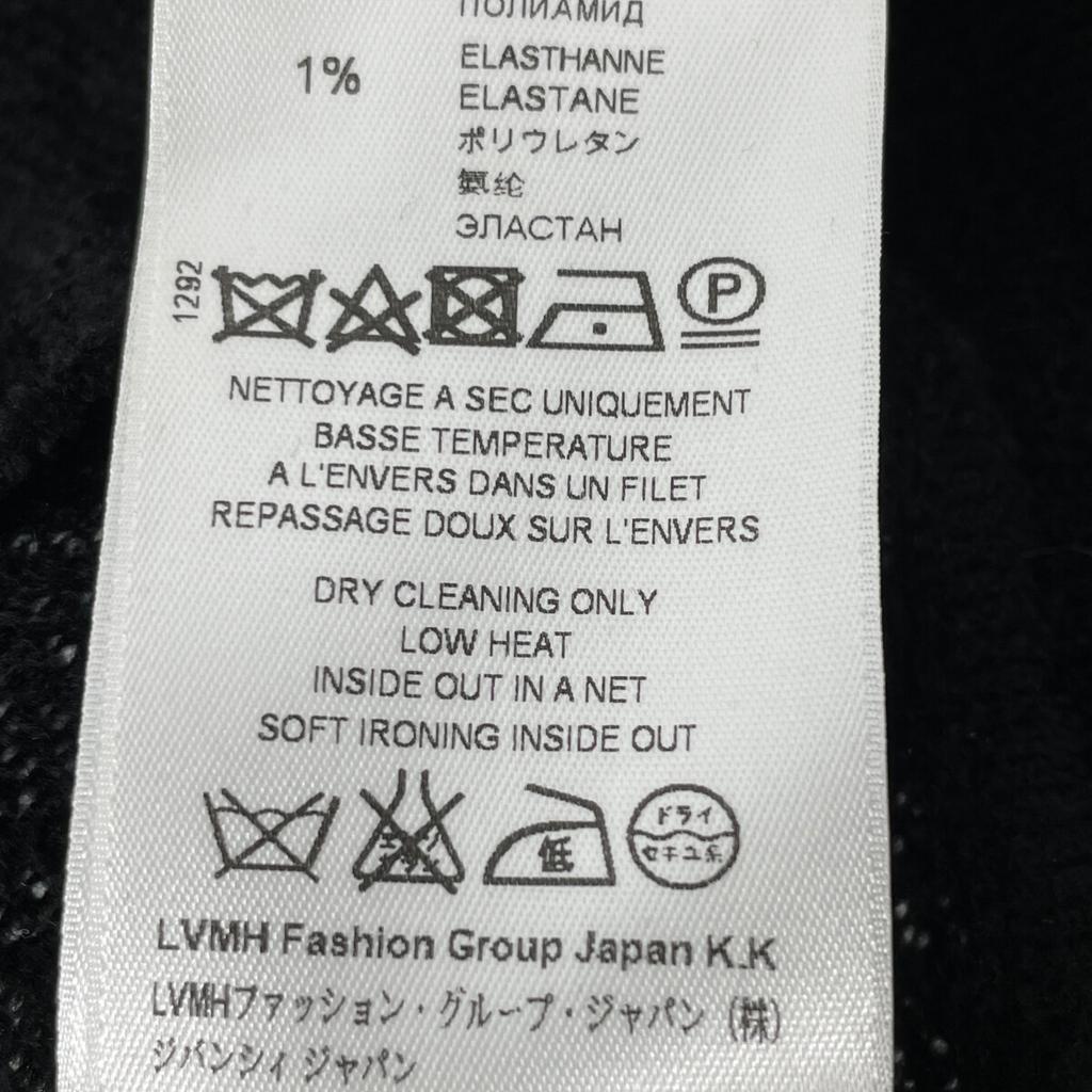 Givenchy BW905T4Z3W Cropped Pullover Knit Tops XS Black WhiteUsed