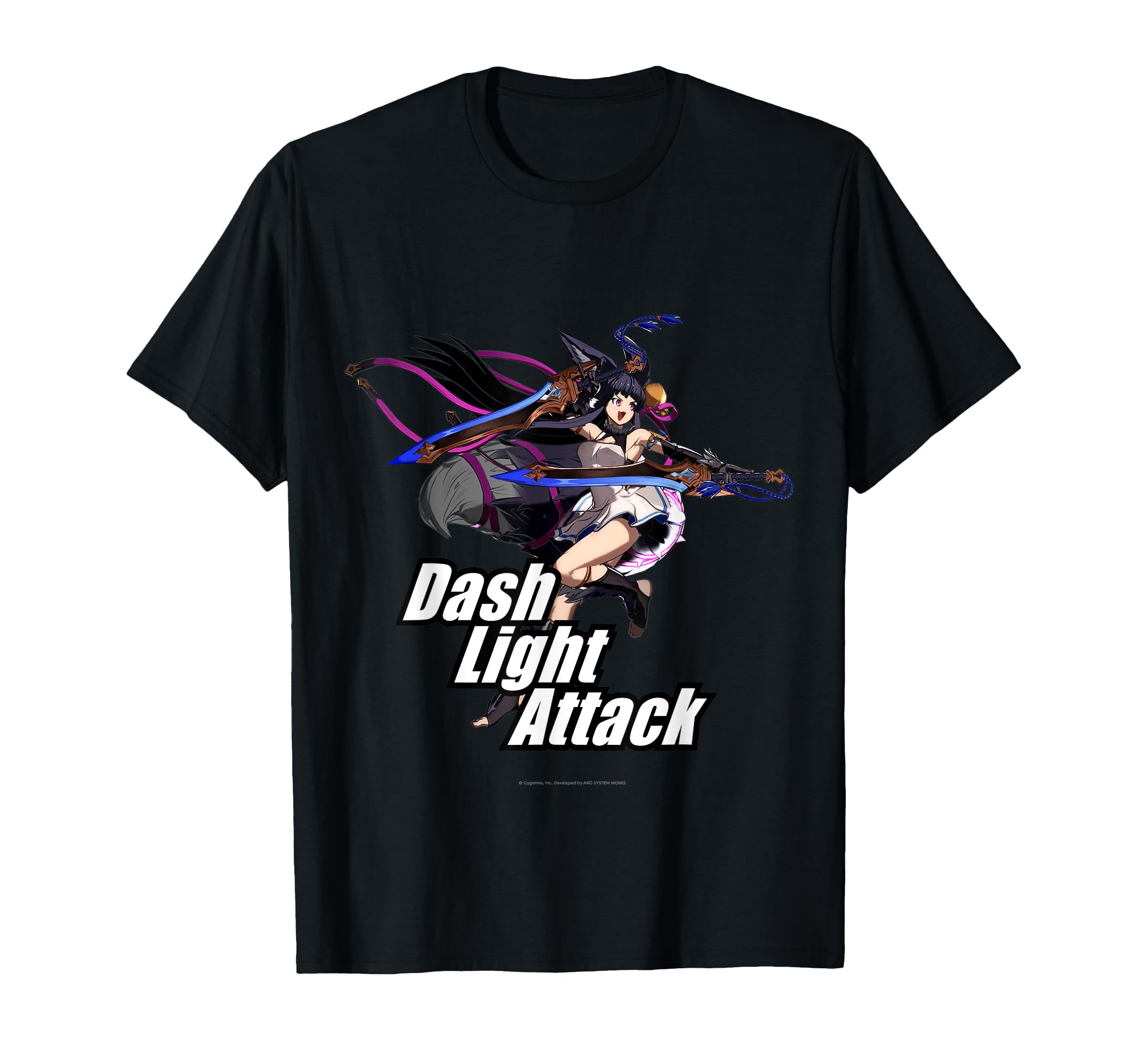 

Granblue Fantasy Versus -Rising- Dash Light Attack Yuel T-shirt