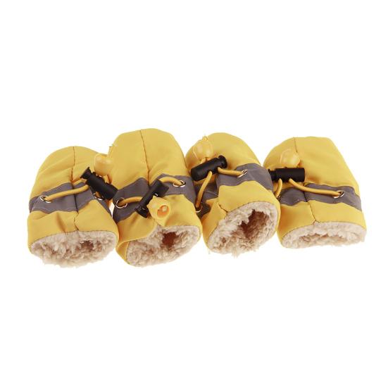 4 szt./zestaw Pet Pies Szczeniak Antypoślizgowe Miękkie Pokrowce na Buty Buty Deszczowe Obuwie do Domu