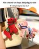 Cartoon Pony Plush Keychain – Horse Year Mascot Doll Pendant Backpack Accessory