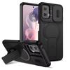 Armor Funda für Motorola Moto G Play Stylus Power Edge 2025 2025 Hülle Schiebbarer Kameraobjektivschutz Coque Abdeckung für kabelloses Laden