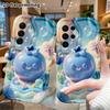 Phone case: 2D flat, fits Samsung Galaxy A34 A35 M05 M06 S20 S22 S21 FE Plus 5G protective case, Blueberry, perfect holiday gift for Christmas and Hal