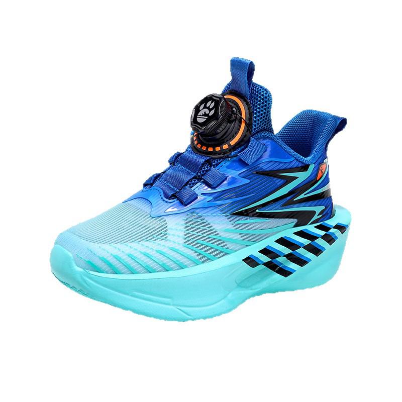 Boys' Lightweight Summer Mesh Running Shoes for School-Age Children