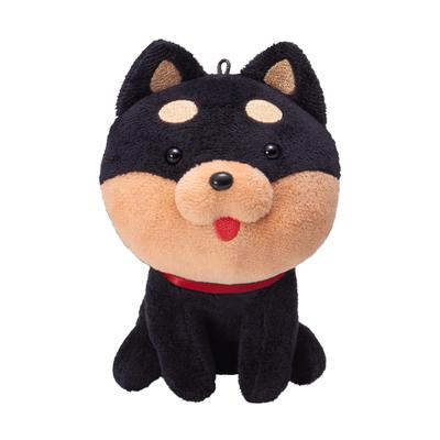 My Pet Plush Toy, Sitting Plush Shiba Inu (black)