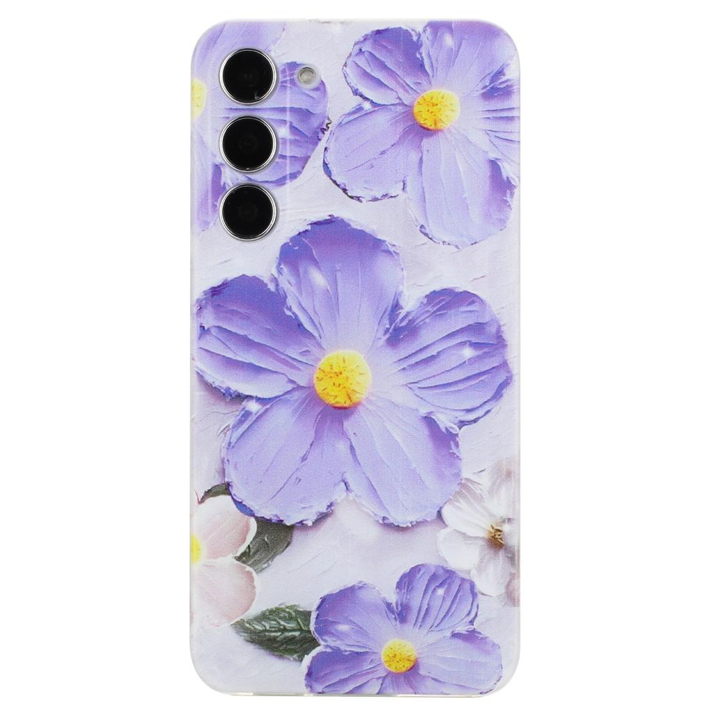 For Samsung Galaxy S23 Case Pattern Print Design Flexible TPU Phone Cover