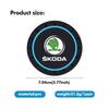 ATSS5 2pcs Silicone Car Water Cup Holder Coaster Anti Slip Pad Mat Auto Accessories For Skoda Rapid Octavia Derivative Enyaq-iV