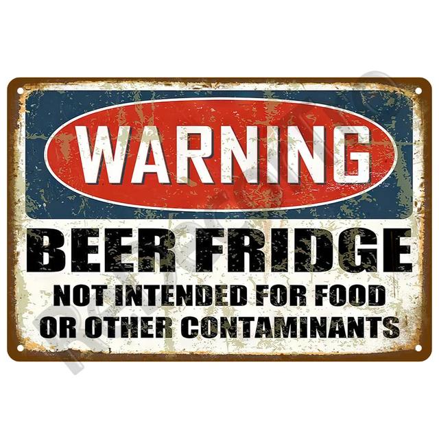 Vintage Metal Tin Sign Plate  Cold Beer Poster Wall Art Decoration for Bar Pub Club Man Cave  Iron Painting Home Decor