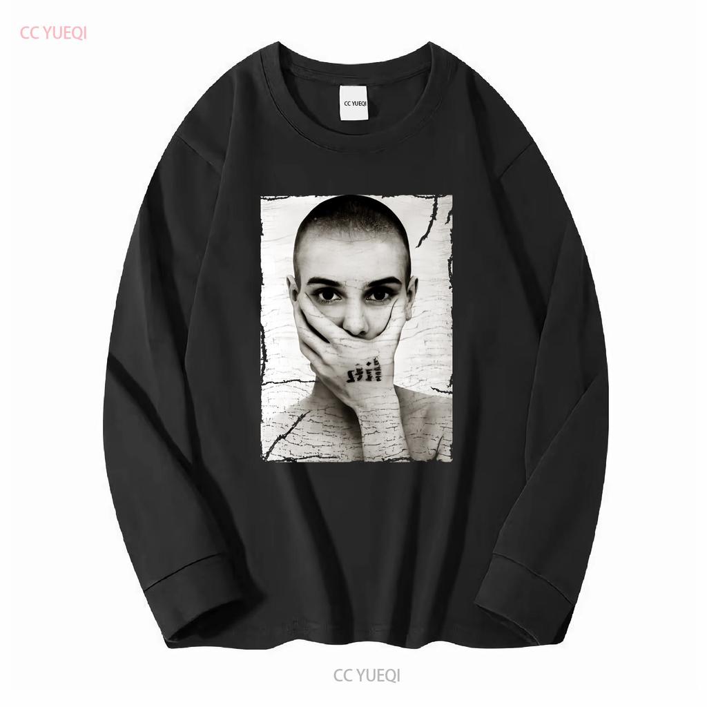 VTG Sinead O Connor smoking T shirt Short sleeve All sizes Te57379875 vintage Washed Slightly Top For Everyday Wear Casual Soft