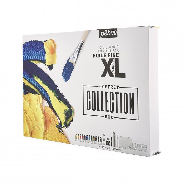 Pebeo - Oil Paints - Fine Oil Xl Collection Box
