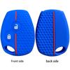 silicone key cover holder key case for Renault Clio 3 Logan 2 Dacia Duster sandero stepway Lada Largus for Nissan Almera terrano
