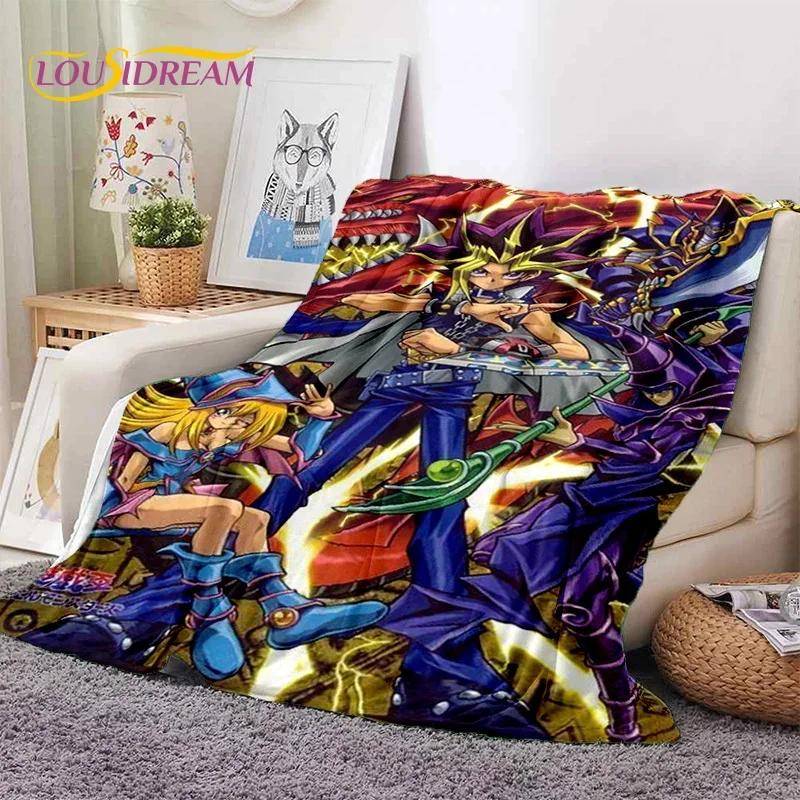 Yu-Gi-Oh Anime MONSTER CARD Cartoon Weiche Decken, Überwurfdecke Bequeme Decke für Picknick Betten Sofa Haus Schlafzimmer Kindergeschenke