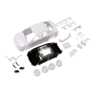 Kyosho Lancer Evolution X White Body Set (Unpainted/with Wheels) MZN184