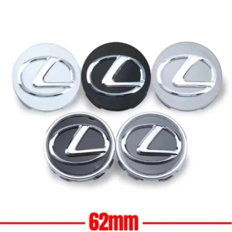 4Pcs 62mm Lexus Hub Caps Car Wheel Center Caps For Lexus CT ES GS NX IS250 CT200h IS300h ES300h ERX400h NX300h AccessoriesUN4