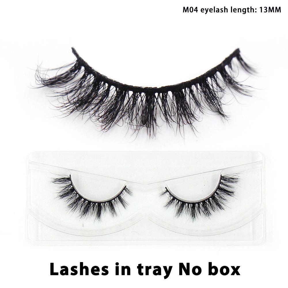 LEHUAMAO 3D Mink Lashes Wholesale Mink False Eyelashes Bulk 10/30/50 Pairs Soft Fluffy Natural Mink Lashes Makeup Mink Eyelashe