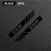 New 2025 2pcs Car Stripe Stickers Rearview Mirror Reflective Vinyl Decals Decoration For BMW F10 F13 F15 F16 F30 F34 F32 F3