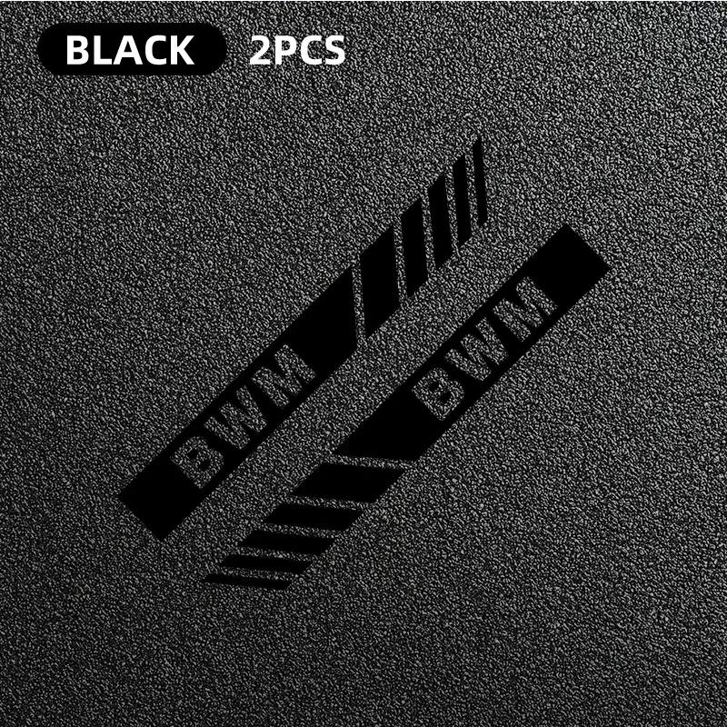 New 2025 2pcs Car Stripe Stickers Rearview Mirror Reflective Vinyl Decals Decoration For BMW F10 F13 F15 F16 F30 F34 F32 F3