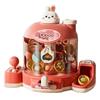 Non-Toxic Kids Clip Doll Claw Machine Doll Grabber Arcade Crane Claw Machine With Music And Lighting Mini Doll Machine Toy Christmas Gift
