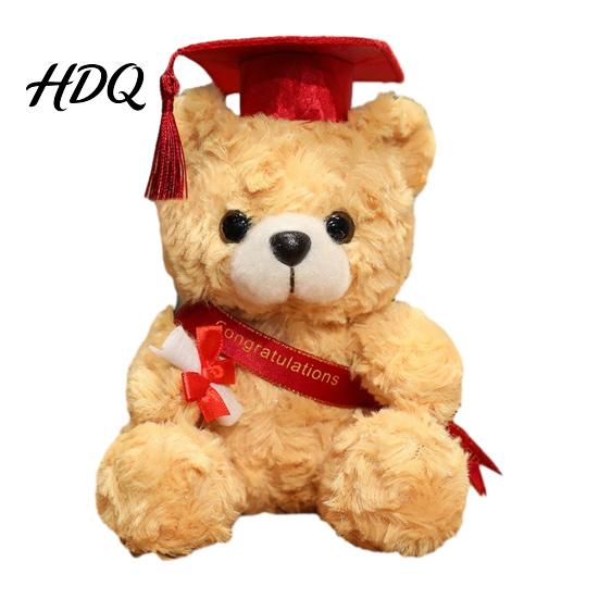 Personalized Stuffed Animal Gift Graduation Gifts 2026 for Her 7-Inch Teddy Bear Soft Celebration Plush Mascot College High School Grade Keepsake