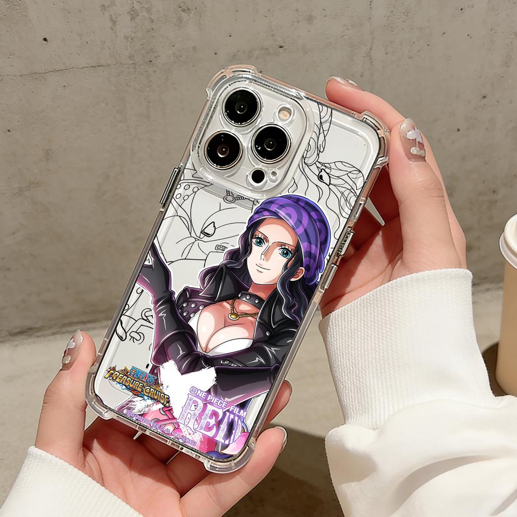 Anime Luffys Zoros Phone Case For iPhone 17 16e 16 15 14 13 12 11 Mini Air Pro Max X XR XSMax 7 8 Plus Anti Fall Clear