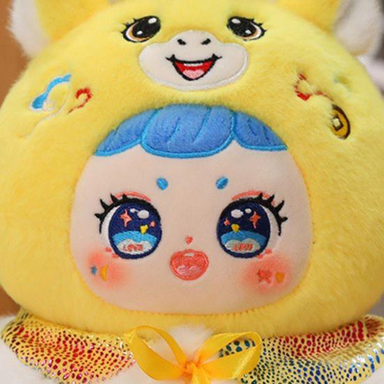 2026 Year of Horse Plush Doll Decoration Wealth Happiness Lucky Symbol Horse Doll Chinese New Year Gift