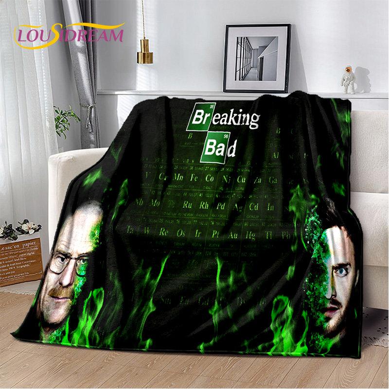

Breaking Bad Walter Hartwell Soft Plush Blanket,Flannel Blanket Throw Blanket for Living Room Bedroom Bed Sofa Picnic Cover Kids 75x90cm