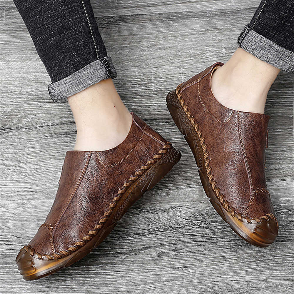 Fashion Tan Cowhide Loafers Luxury Men Casual Men's Fashion Sneakers Mens Loafer Shoes Sport Shoose Sneacker Luxury Tenid Shows