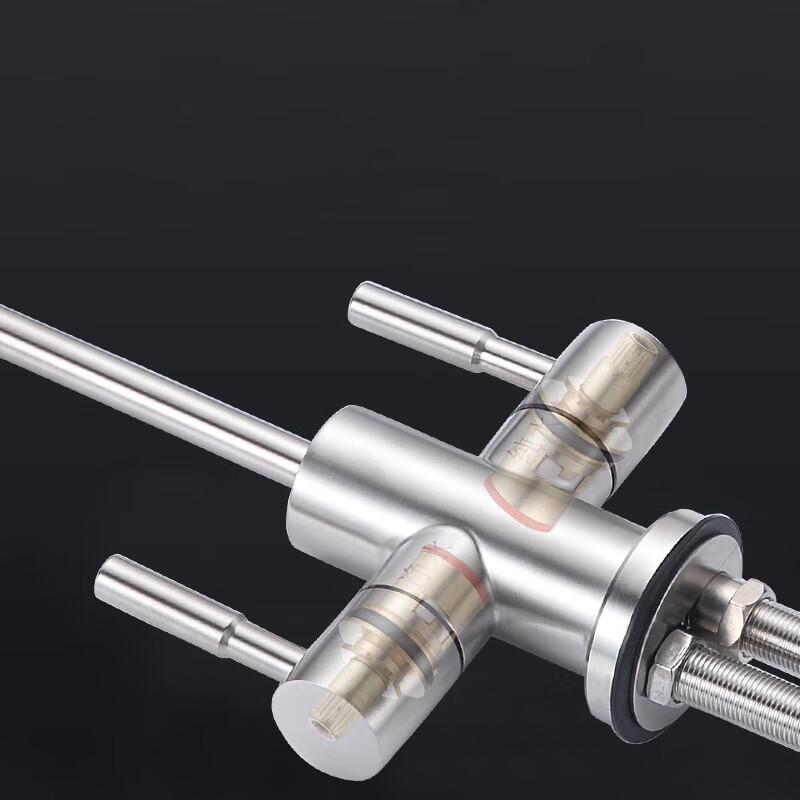 Fengzhi 304 Stainless Steel Gooseneck Dual-Use Water Filter Faucet