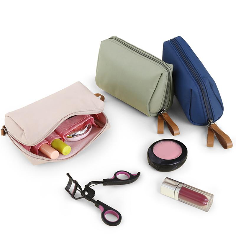 Makeup Bag For Purse Portable Waterproof Cosmetic Bag Lipstick Storage Travel Zipper Pouch For Women Toiletry Organizer Case