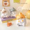 Creative New Cat Toy Adult Soft Pinch Pu Slow Return Pinball Popular Online Celebrity Toy Holiday Gift.