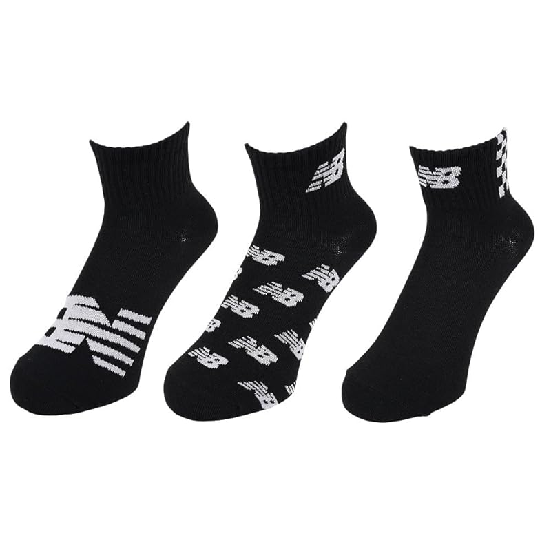 

[New Balance] socks/socks Mid-length 3P socks (LAS35705) men s AS8 (Assortment 8) XL