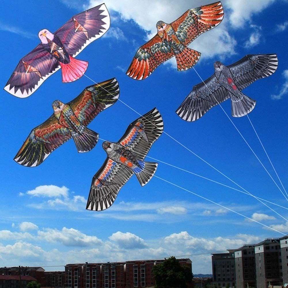 Fly Polyester Interactive Toys Flying Gadget Flat Eagle Kite Flying Toys Flying Bird Kite Kids Toys