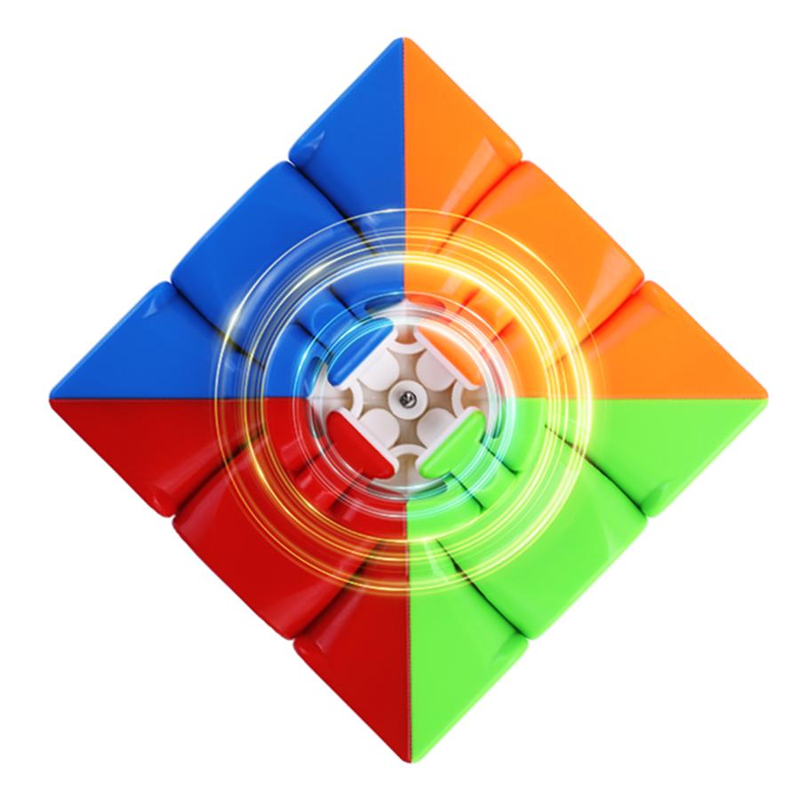 Qiyi Plus 9Cm 3X3 Magnetic Magic Cube Qimeng 3X3X3 Professional 3×3 Speed Puzzle Children'S Fidget Toys Speedcube Cubo Magico