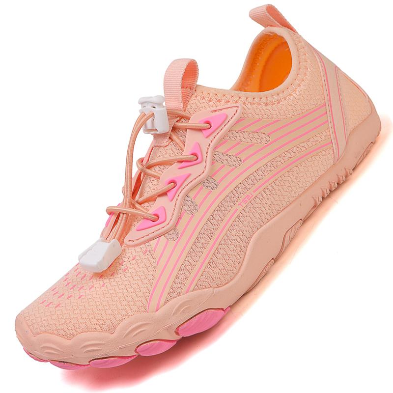 Schnelltrocknende Wasserschuhe für Damen Herren Leicht Atmungsaktive Aqua-Sneaker Rutschfeste Strand-Watschuhe zum Kajakfahren Surfen Tauchen