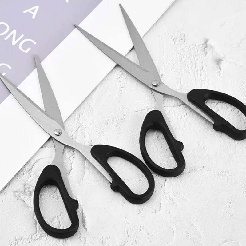 Suitable for Households Offices and Schools All Purpose Scissors Stainless Steel Blades Soft Grip Handle
