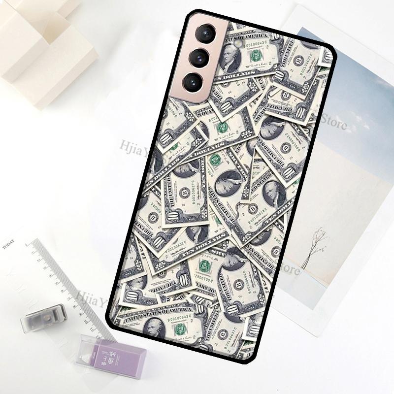 dollars money Case For Samsung Galaxy S23 Ultra Note 20 10 S9 S10 Plus S20 S21 FE S22 Ultra Phone Cover